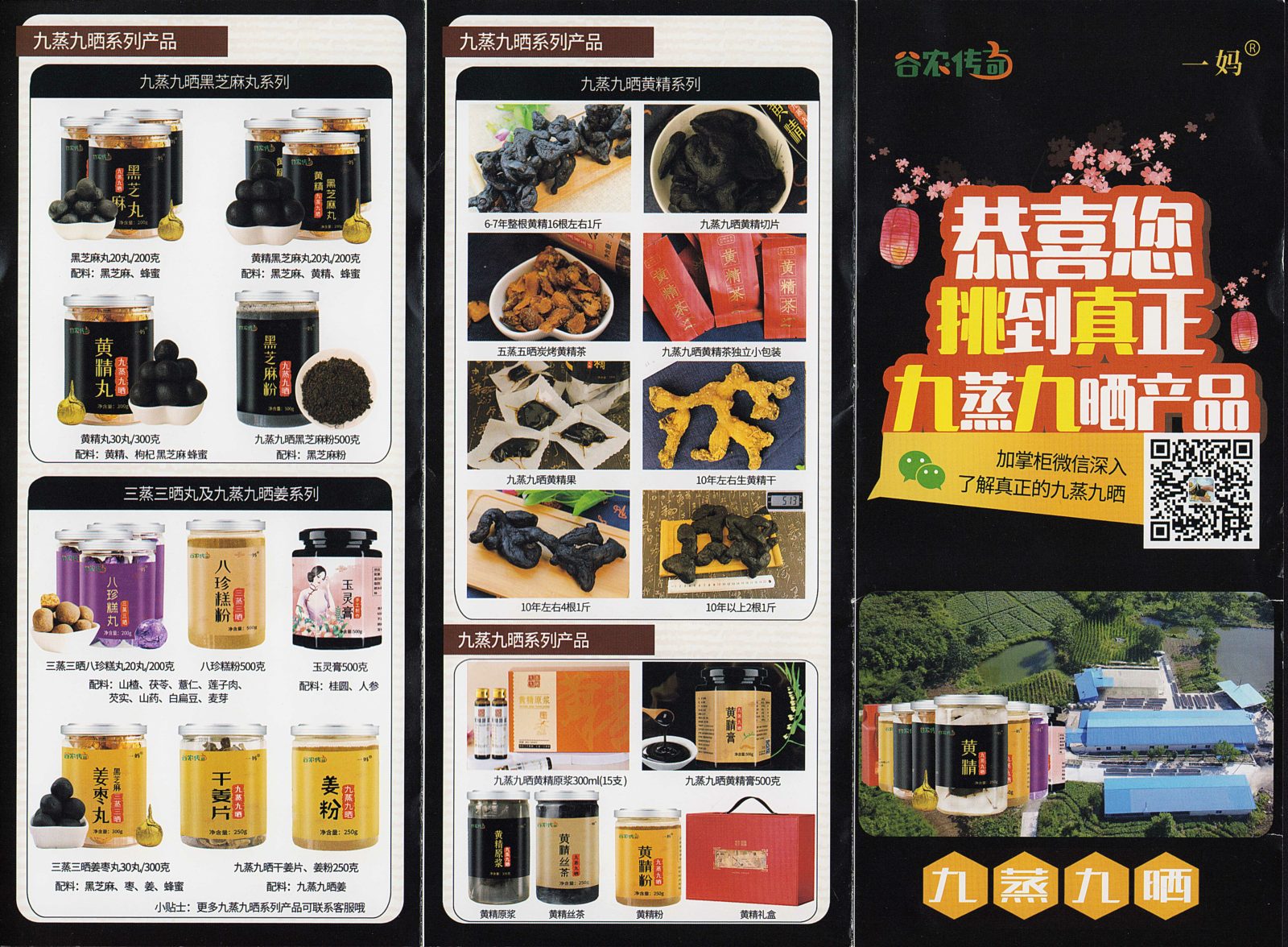 商家案例-九蒸九晒系列