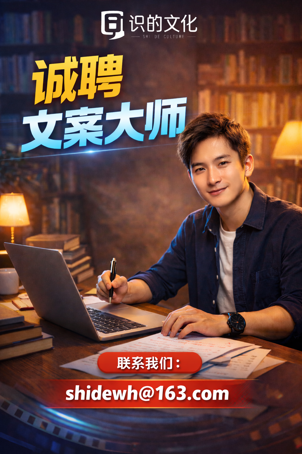 诚聘文案大师（全职/兼职均可）