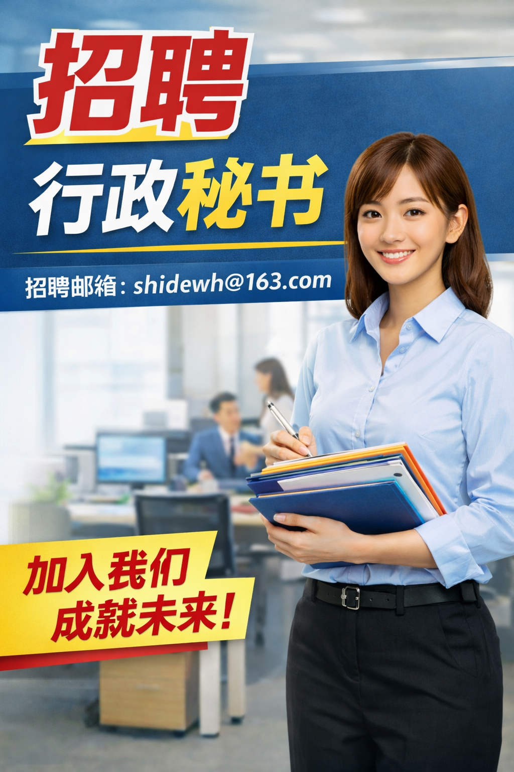 招聘行政秘书