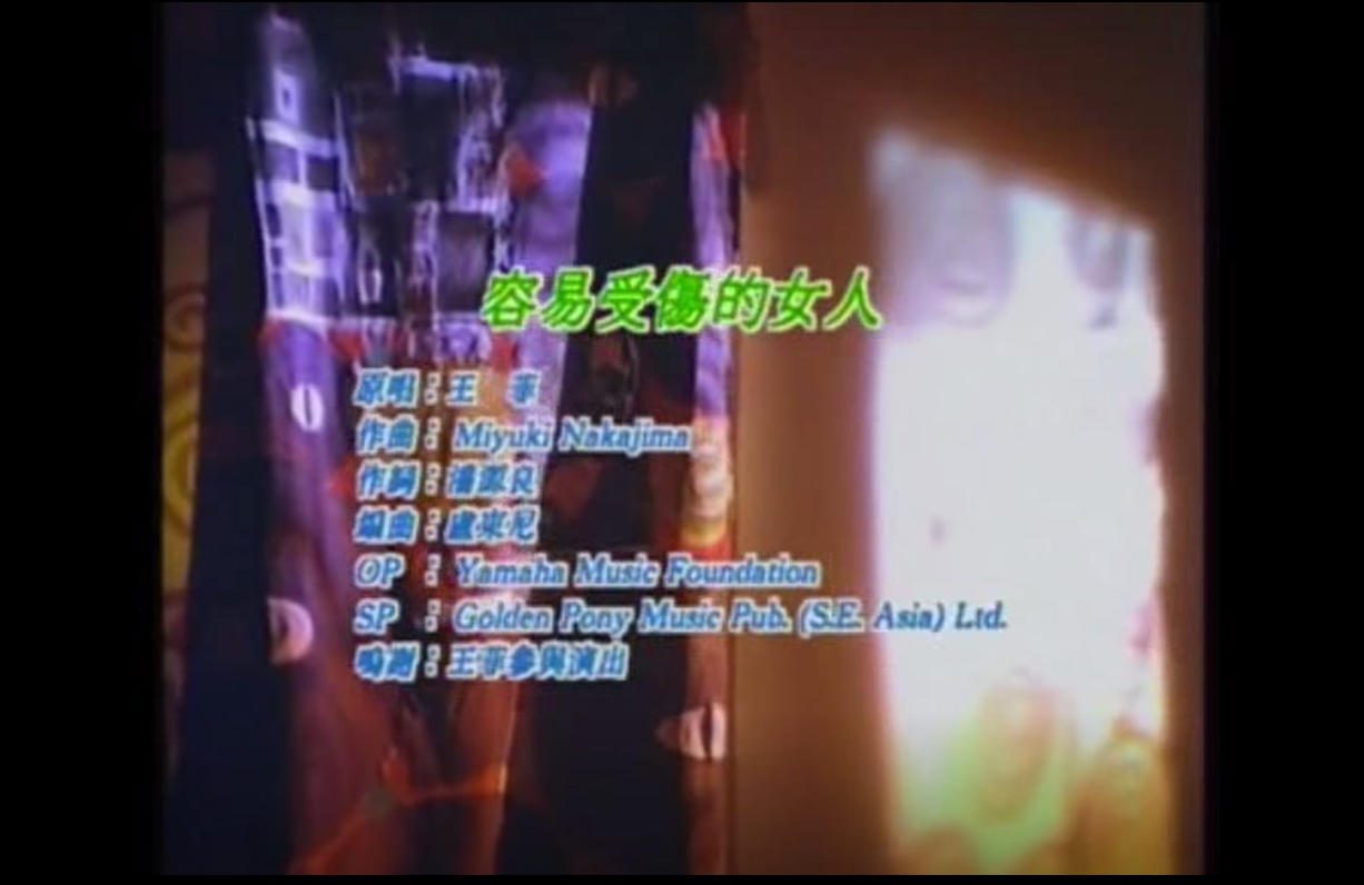 王菲 - 容易受伤的女人