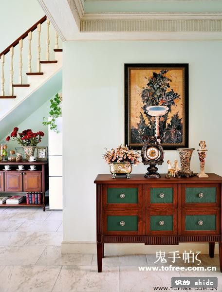 薄绿微薰-连君曼（鬼手帕）作品