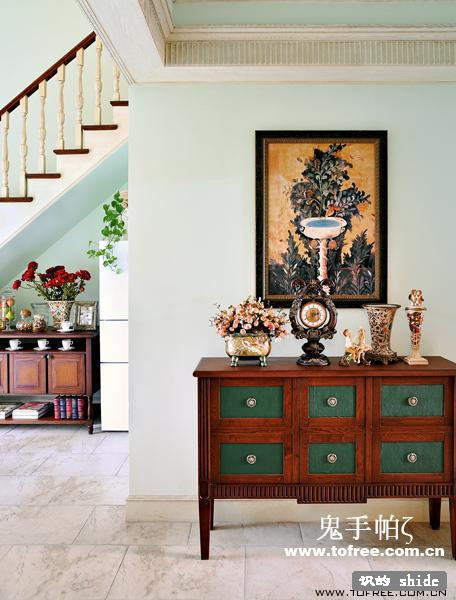 薄绿微薰-连君曼（鬼手帕）作品